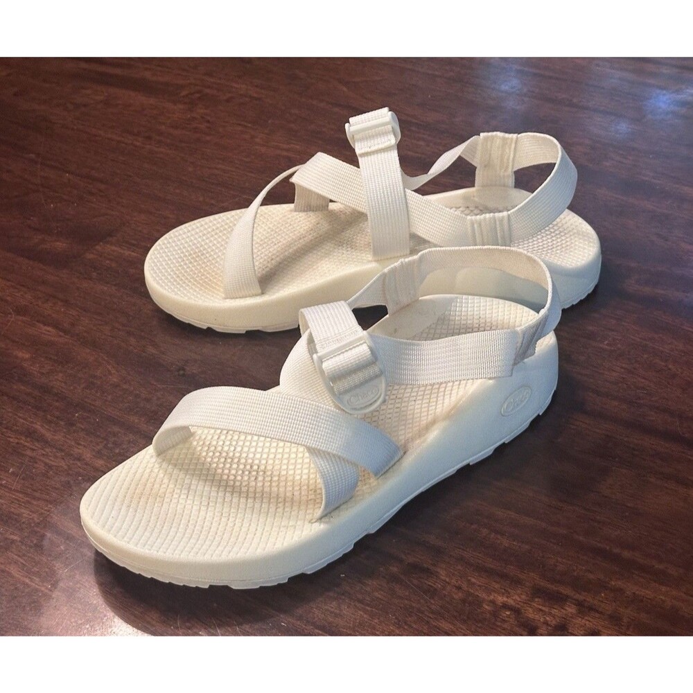 Custom Rare Chaco Men's Z/1 Classic Sandals Off White Size 11 Gorpcore
